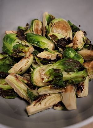 Brussels sprouts   at Frederick Social in Frederick
