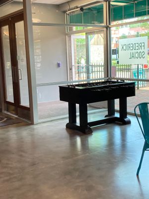 Table game at Frederick Social in Frederick