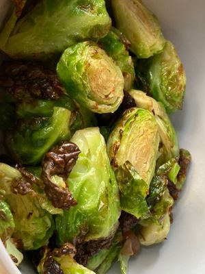 Brussel sprouts- vegan and gluten free at Frederick Social in Frederick