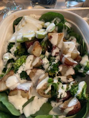 Spinach and Brocck'n roll at Frederick Social in Frederick