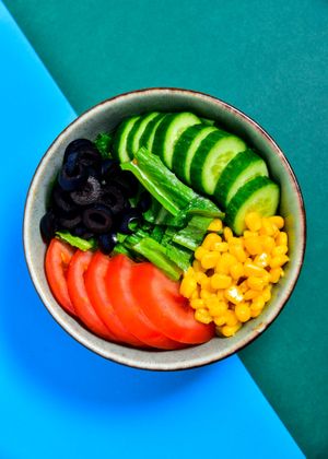 Summer Salad at Future Diner in Yerevan