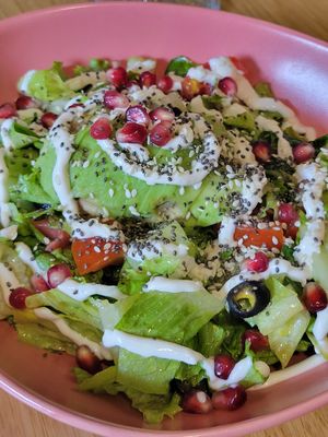 Avo salad at Future Diner in Yerevan