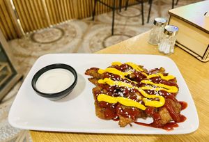 BBQ bites  at Future Diner in Yerevan