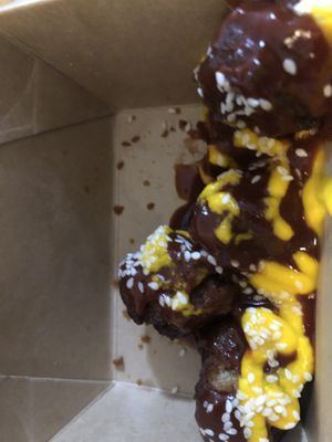 BBQ bites  at Future Diner in Yerevan