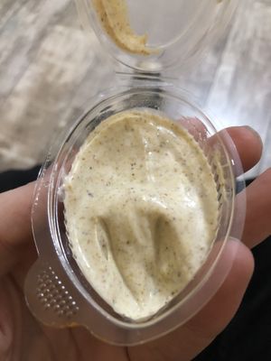 Curry mayo  at Future Diner in Yerevan