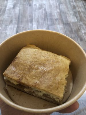 Apple pie  at Future Diner in Yerevan