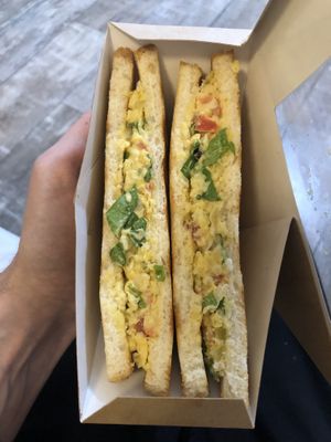 Chickpea club  at Future Diner in Yerevan