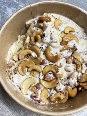 The greatest vegan Fatteh (delivered), I just adore this fantastic dish, fatty and crispy, full of protein, highly recommend! at Future Diner in Yerevan