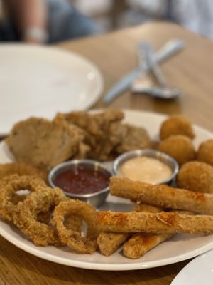 Mix starter  at Future Diner in Yerevan