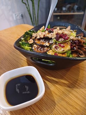 Salad at Future Diner in Yerevan