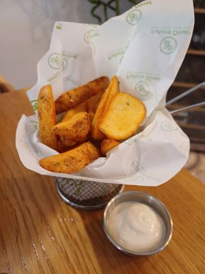 Potatoes at Future Diner in Yerevan