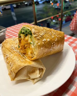 Lebanon Shawarma at Future Diner in Yerevan
