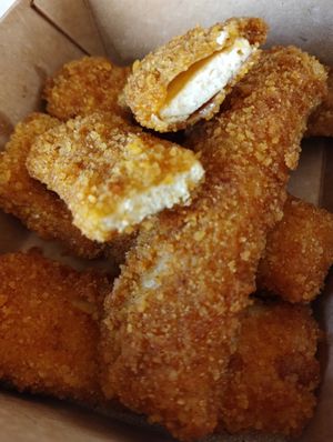 Crispy tofu sticks at Future Diner in Yerevan