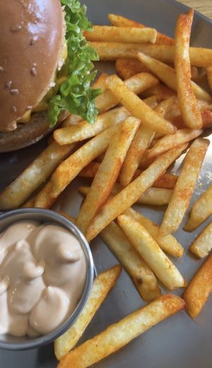 Beyond burger   at Future Diner in Yerevan