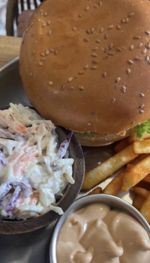 Vegan coleslaw   at Future Diner in Yerevan