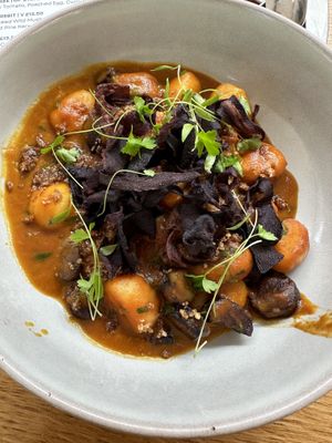 Incredible gnocchi   at The Lingholm Kitchen in Keswick