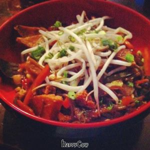 Tofu teryaki bowl at Sticky Rice in Baltimore