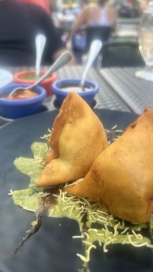 Samosa   at Bombay Bistro in Rockville