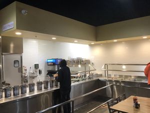 What the buffet looks like   at GK Mongolian BBQ in Lodi