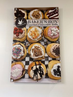 More flavours   at Cinnaholic in Calgary