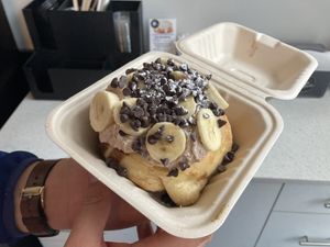 The “Monkey business"  at Cinnaholic in Calgary