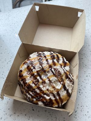 Banff bun  at Cinnaholic in Calgary