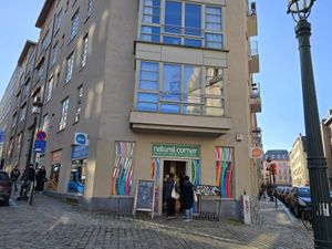 On the corner at Natural Corner in Brussels