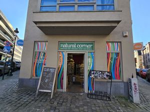 Entrance at Natural Corner in Brussels