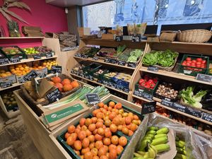 Fruits and vegs at Natural Corner in Brussels