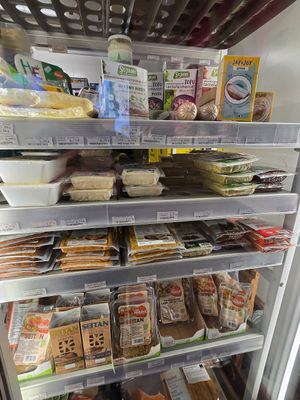 Fridge at Natural Corner in Brussels