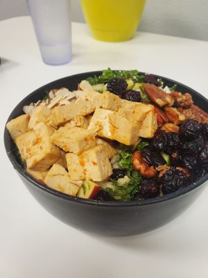 "Don't Kale my Vibe" bowl 🙂 at Just Dandy Apothecary & Cafe in Ketchikan