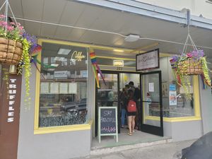 Street view at Just Dandy Apothecary & Cafe in Ketchikan
