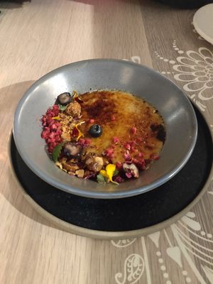 Creme Brulee at Nightshade in Vancouver