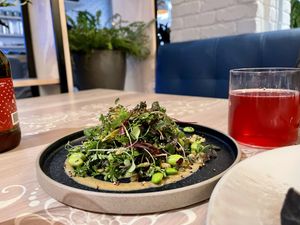 Sprout salad #Veganuary at Nightshade in Vancouver