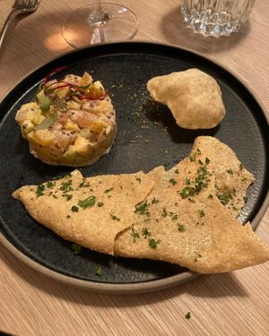 Zucchini Beat tartare at Nightshade in Vancouver