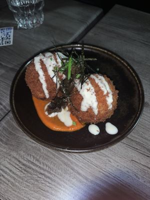 Arancini Balls   at Nightshade in Vancouver