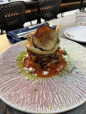 Moussaka  at Nightshade in Vancouver