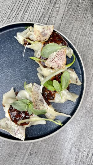 Dumplings  at Nightshade in Vancouver