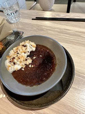 Crème brûlée  at Nightshade in Vancouver