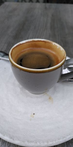 Even the coffee is perfect 😀 at Nightshade in Vancouver