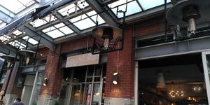 Outside seating at Nightshade in Vancouver