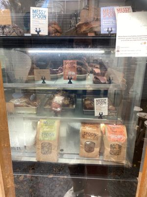 Through the window   at MessySpoon in Surry Hills