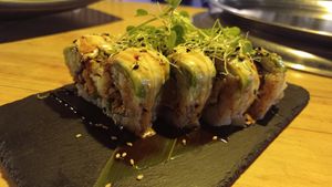 The King😍 #Veganuary at Unsushi in Valencia