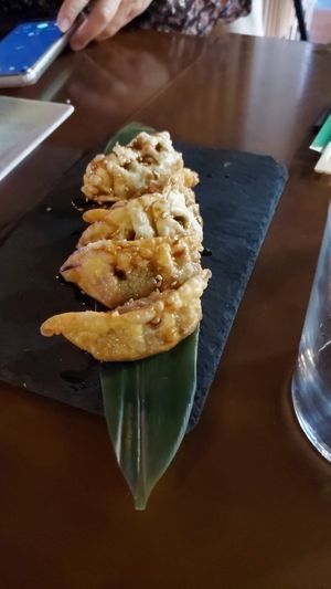 Gyozas 🔥 #Veganuary at Unsushi in Valencia