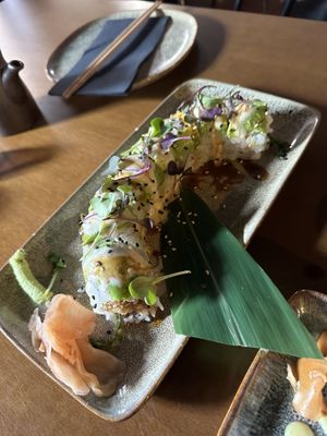 Dragon sushi  at Unsushi in Valencia