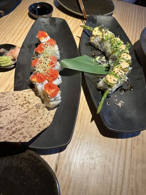 Dragon maki roll  at Unsushi in Valencia