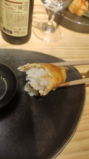 INARI CON ARROZ at Unsushi in Valencia