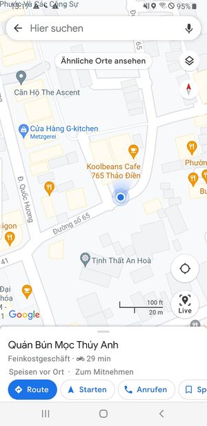 Location at Koolbeans Cafe in Ho Chi Minh City