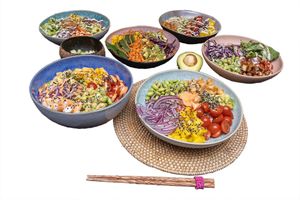 Poké Bowls at Rocha Beach House in Portimao