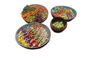 Poké Bowls at Rocha Beach House in Portimao